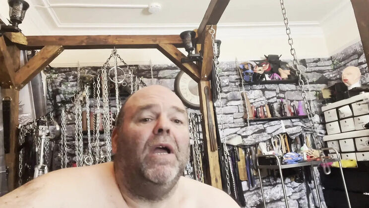 Domina Satana & Lanitsa Bear Hard Whipping - BBW Femdom Punishment Part 1
