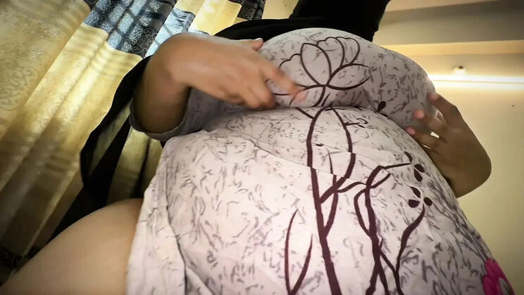 Arab Muslim Teen Aria Mia in Hijab - Big Tits & Big Ass Bouncing Hard - Amateur POV Licking