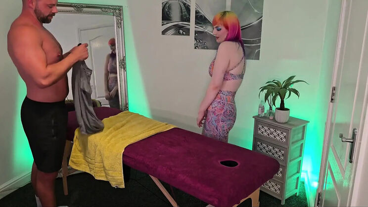 Busty Amateur Masseuse Happy Ending Blowjob Full Experience HD