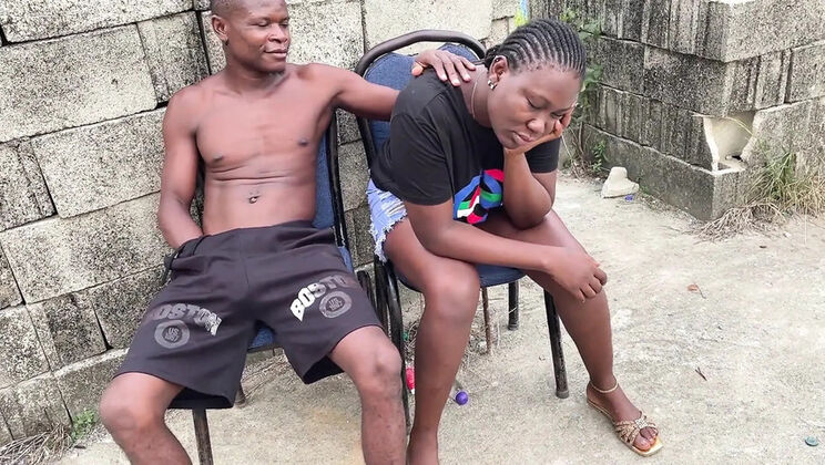 Sex Naija 1 Blowjob: Amateur Black Couple Outdoor Doggy Style & Missionary