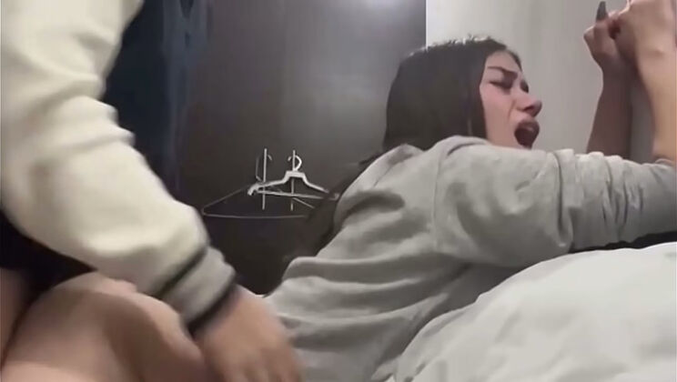 Skinny 18-Year-Old Teen Seduces Her Perverted Stepdad and Rides His Big Cock to Orgasm