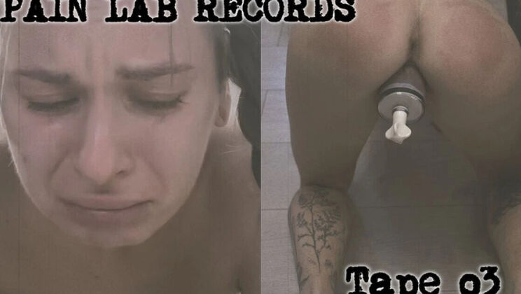 Hand Spanking Teen Slave Until She Cries and Counts