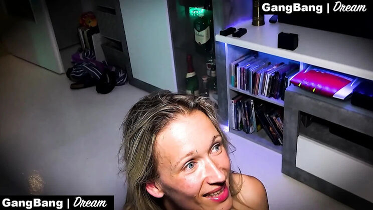 Anal Gangbang With Wife Nora - Everyone Bareback Fucks My Tight Ass