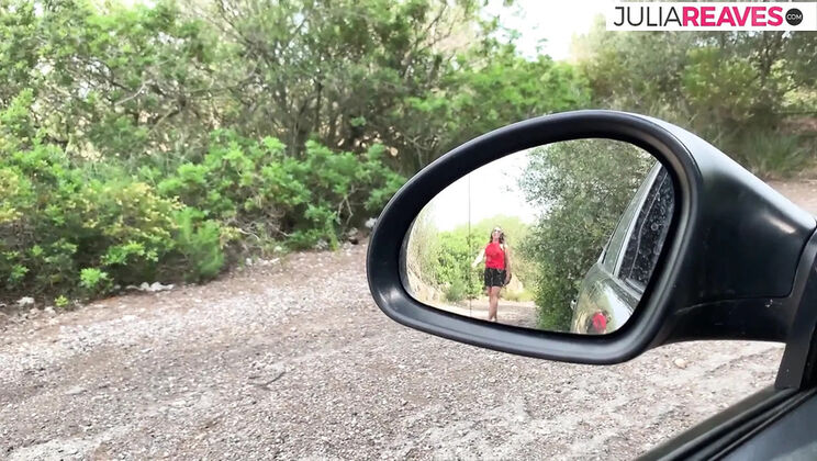 My Friend's Cock Is Addicted Even While Driving – Ashley Dark Takes It Deep