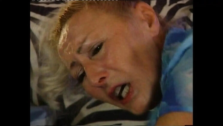 Mick Blue Devours Grandma's Pussy in Her Bedroom
