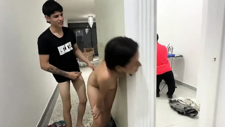 Horny Young Latina Fucks Stepdad Next to Her – Amateur POV Blowjob & Doggystyle