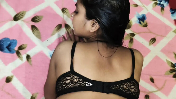 Nikku Fucks Cute Desi Girl Doggy Style In Bedroom - Hindi Sex