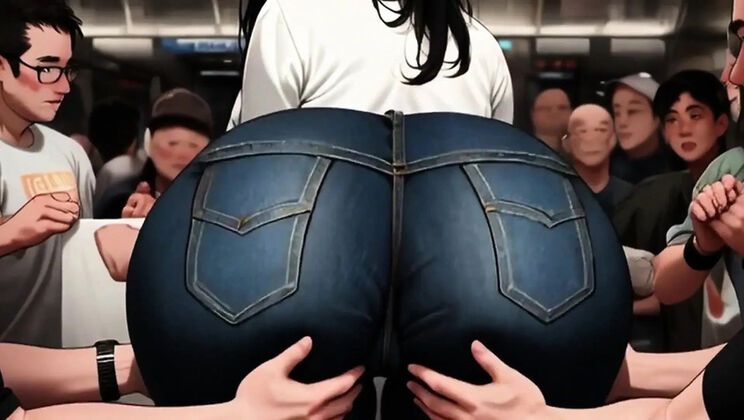 Spicy Toons: Subway 2 Full Movie - Japanese Hentai Train Fuck & Blonde Blowjob