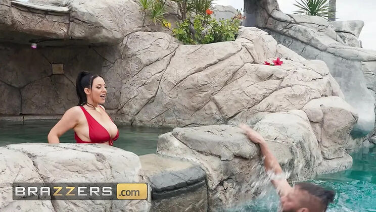 Angela White Takes Xander Corvus Deep On Her Big Tits