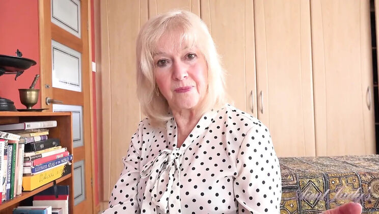 Busty 69yo Stepmom Louise Catches You Watching Porn - Mature GILF POV