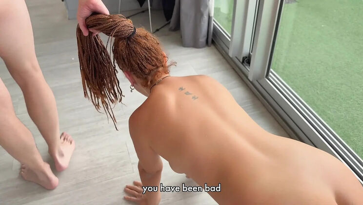 Cheating Wife Gets Hard Punishment From Husband After Fucking Her Stepson