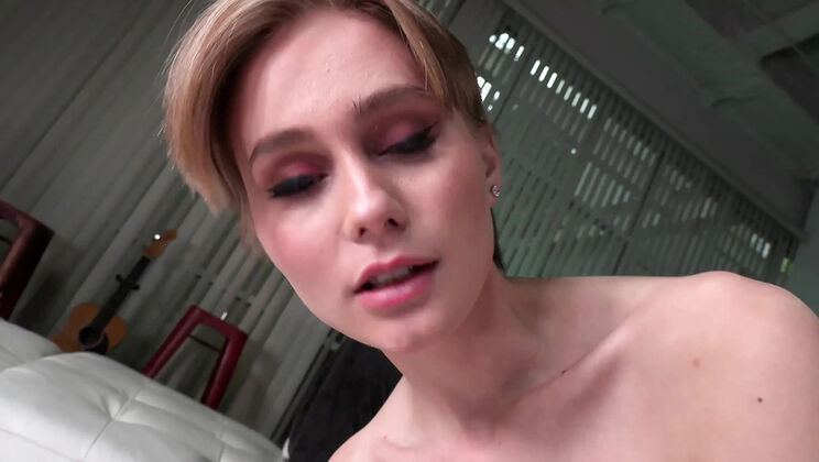 Anal Creampie for Petite Blonde Alicia Williams in POV