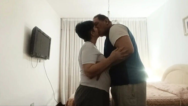 Horny Grandpy Couple Big Quick Intense Fucking