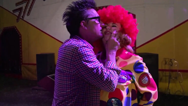 Conny Dachs the Circus Clown BBW Gets Double Penetration in Wild Ride
