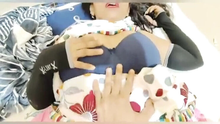 Indian Hot Wife Desi Romantic Sex in Bedroom with Safashaikh