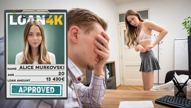 LOAN4K: 18yo Russian Student Uses Sexy Skills for a Loan