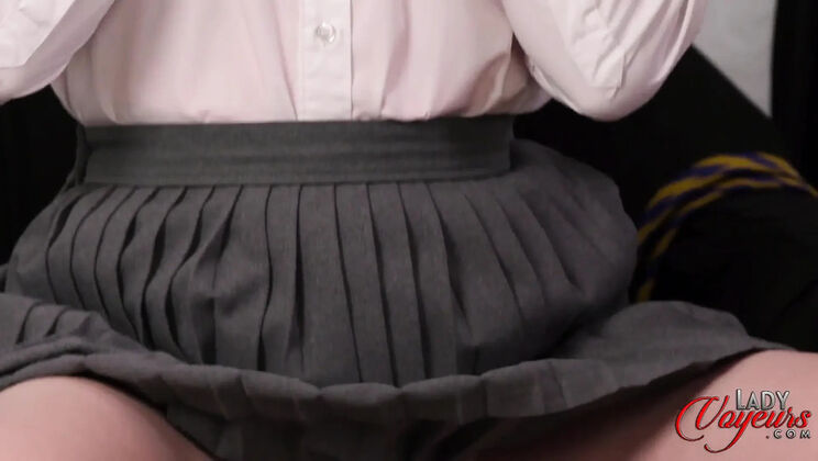 Cheating Student Gets Caught by Old Headmaster in School Uniform