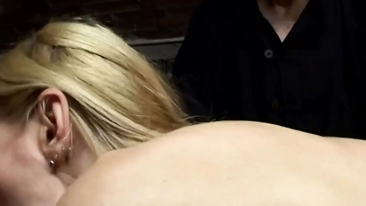 Beautiful blonde amateur gangbanged by real swingers