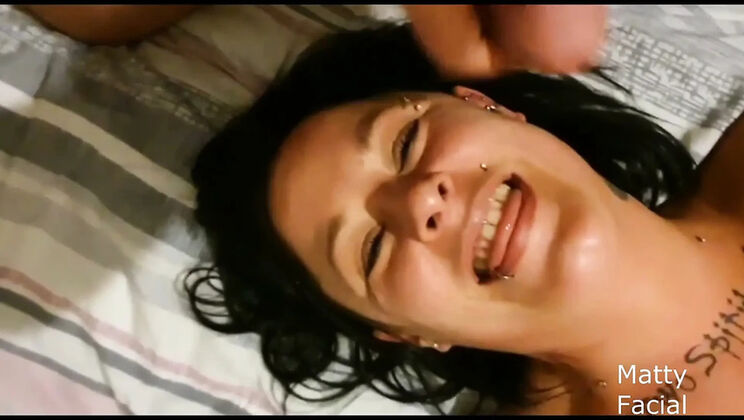 Cheyenne Rose gives hot blowjob on date night